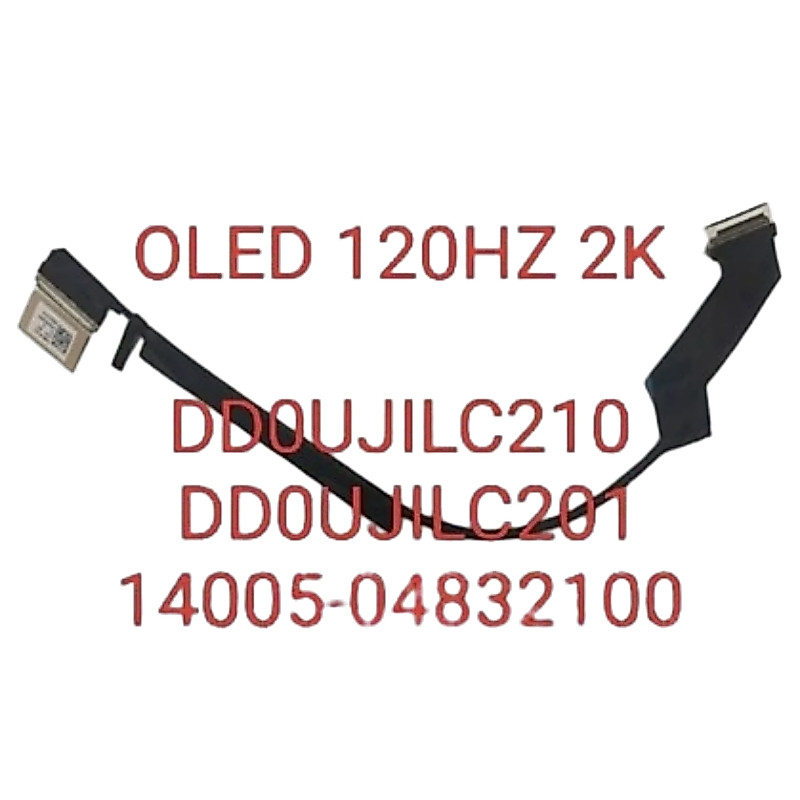 สายหน้าจอ LCD สําหรับ ASUS ZenBooK 14 UX3405 UX3405M UX3405MA 120HZ OLED DD0UJILC210