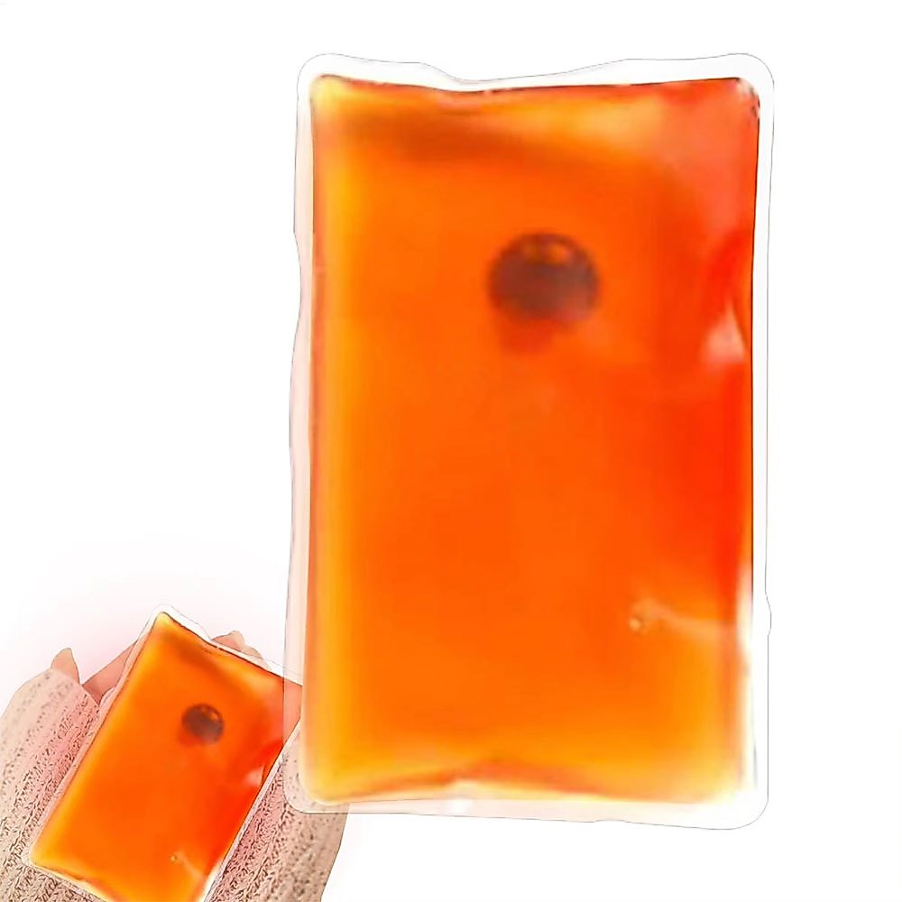 Hangel Liquid Hand Warmer Compress Hand Warmer Reusable - BZ560 - สีส้ม