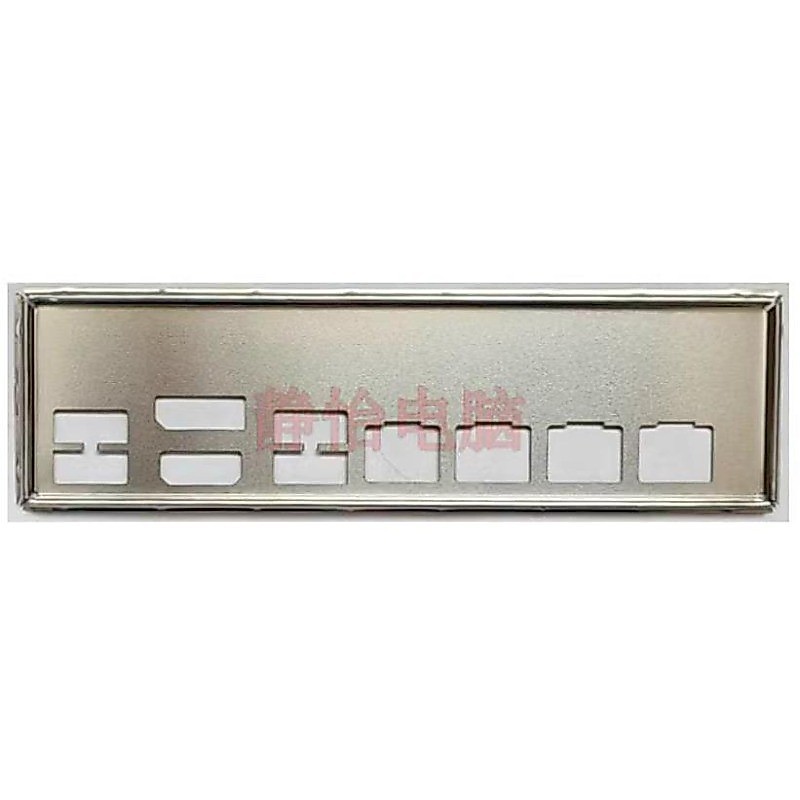 I/O IO Shield แผ่นด้านหลังว่างเปล่าสําหรับ Mingwei MW-NVR-N5105 เมนบอร์ด Backplane Baffle Bracket