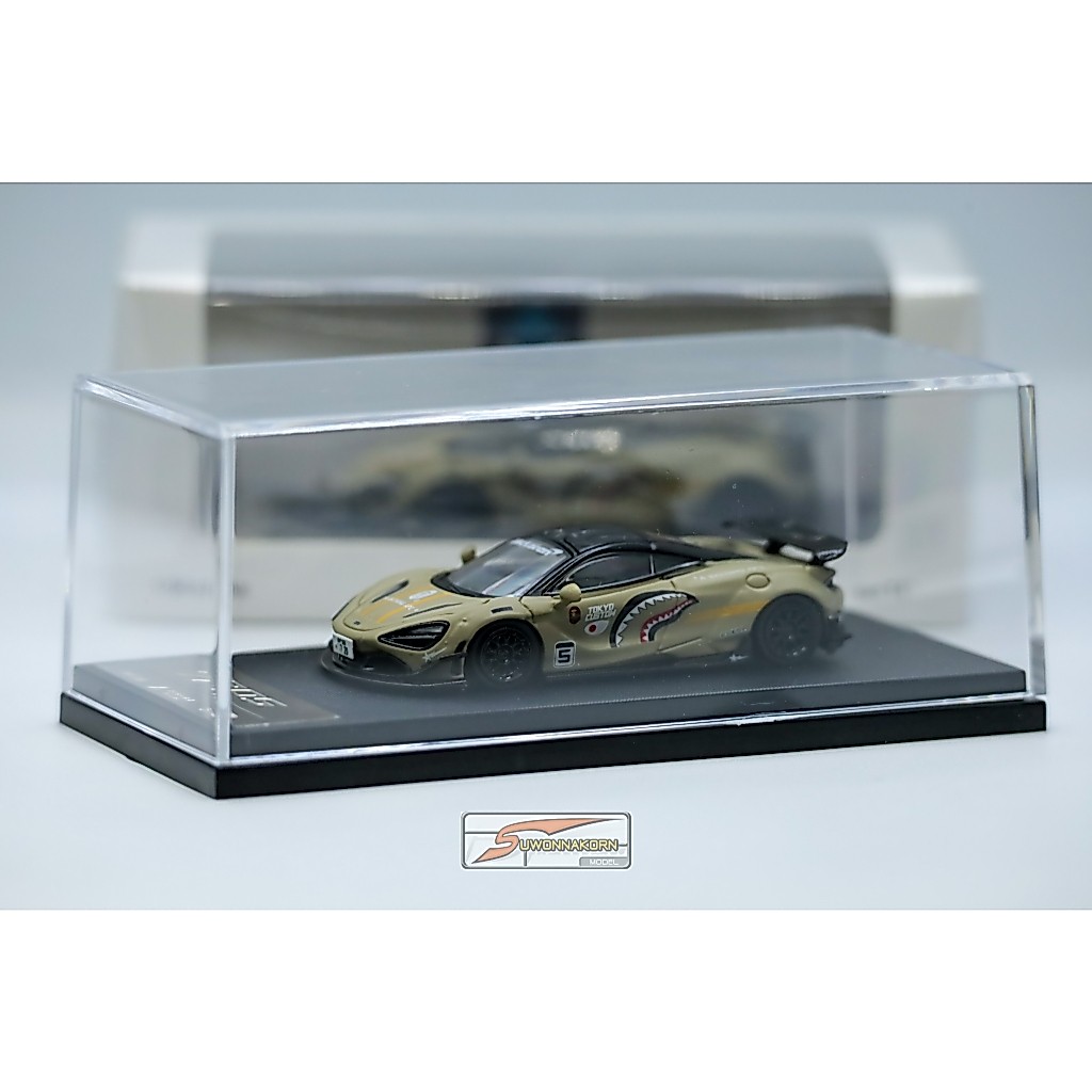 AURORA MODEL 1/64 McLaren 720S Shark Matt Green ราคา1,300 บาท