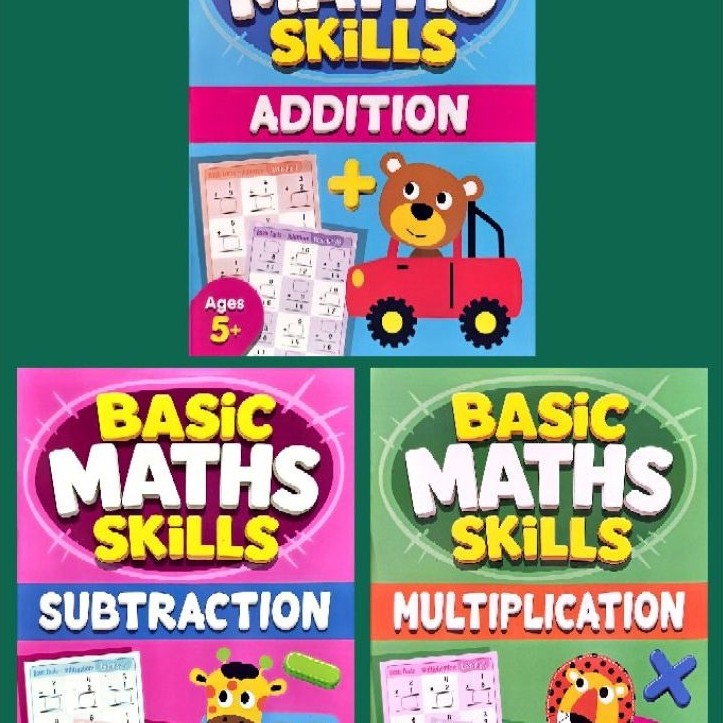 BASIC MATHS SKILLS AGES 5+ (MIND TO MIND)