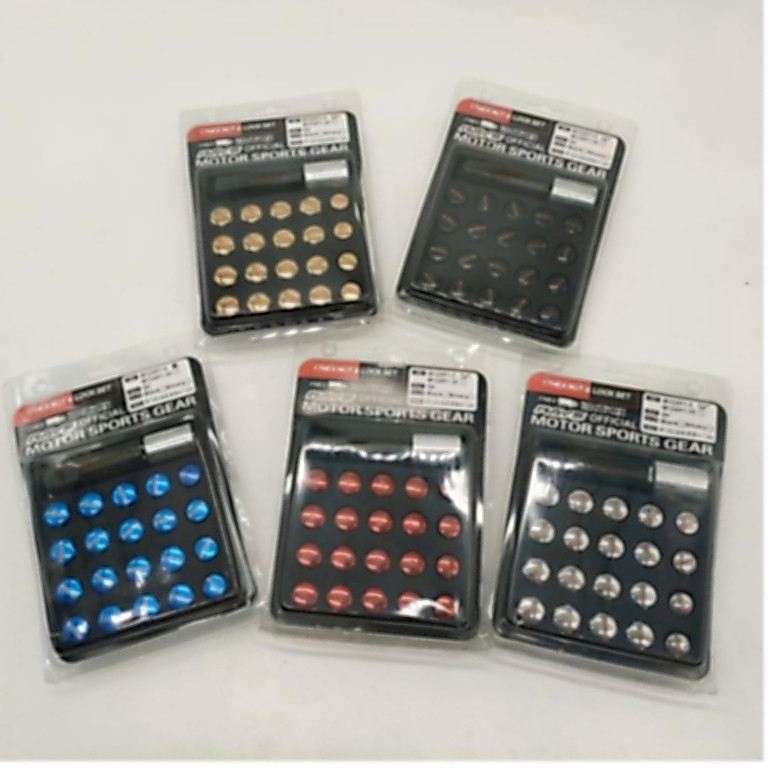 RAYS NUT RACING STEEL WHEEL NUT SPORT RIM NUT TIRE NUT LOCK NUT 20PCS M12xP1.5 L-32MM