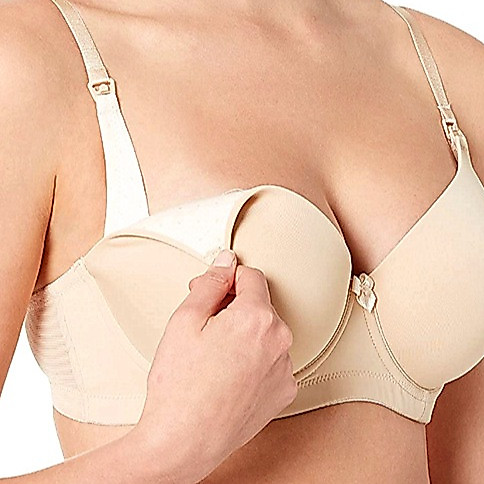 34G 38F 38G Cup HOTMILK Nursing Bra Penyusuan Berkawat Saiz ขนาดใหญ่ (เสื้อชั้นในให้นมขนาดบวก/เสื้อช