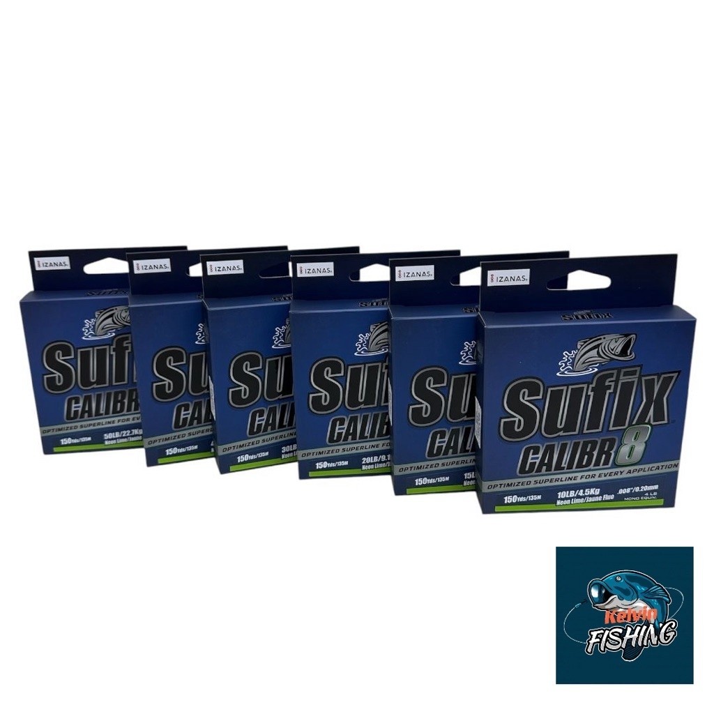 SUFIX NEW TYPE CALIBR8 X8 BRAID LINE IZANAS