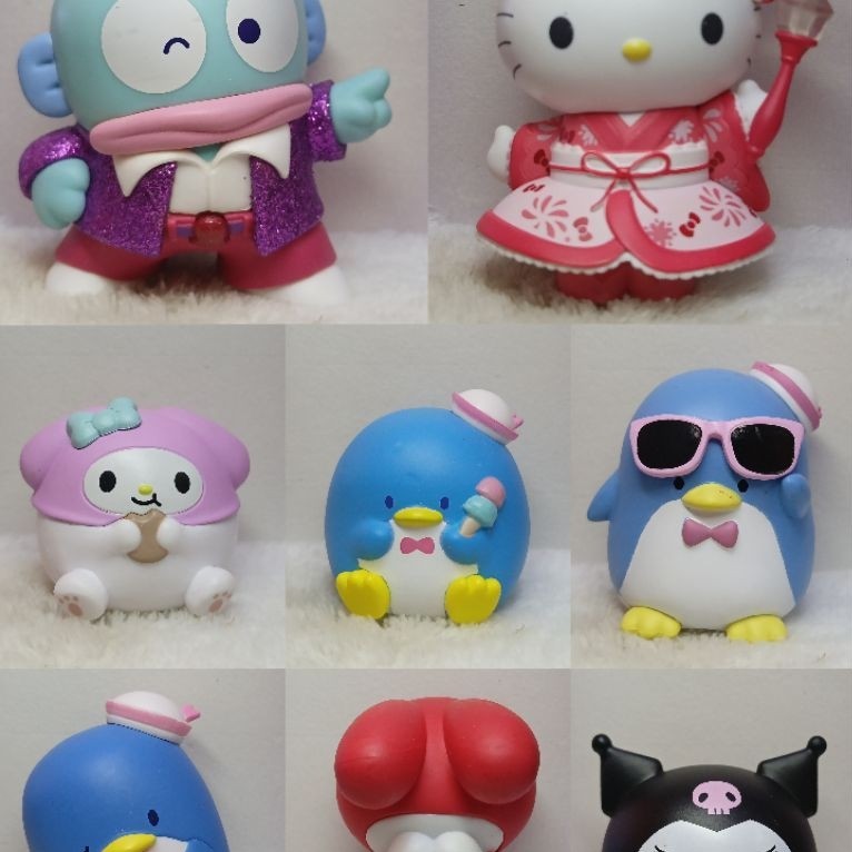 Preloved มินิฟิกเกอร์ mf74 Hangyodon Hello Kitty My Melody Tuxedo Sam Tuxedo Sam Tuxedo Sam My Melod