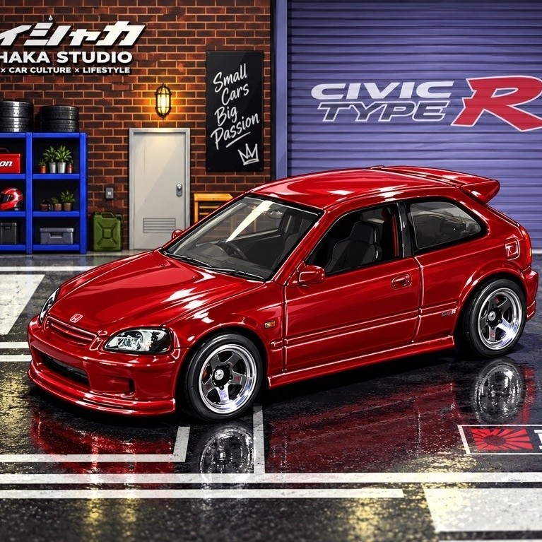 HOT WHEELS LOOSE : 99 HONDA CIVIC TYPE R (EK9)