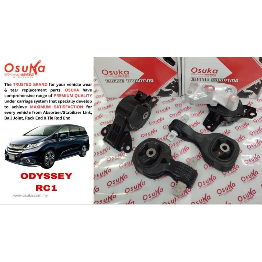 OSUKA ENGINE MOUNTING HONDA ODYSSEY RC1