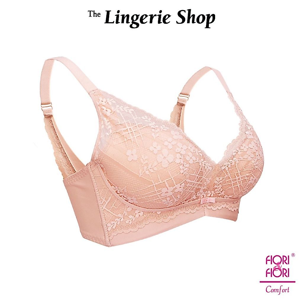 Fiori & Fiori Bowie Non-Wired Slight Push-up Lace Bra B-cup 10-255
