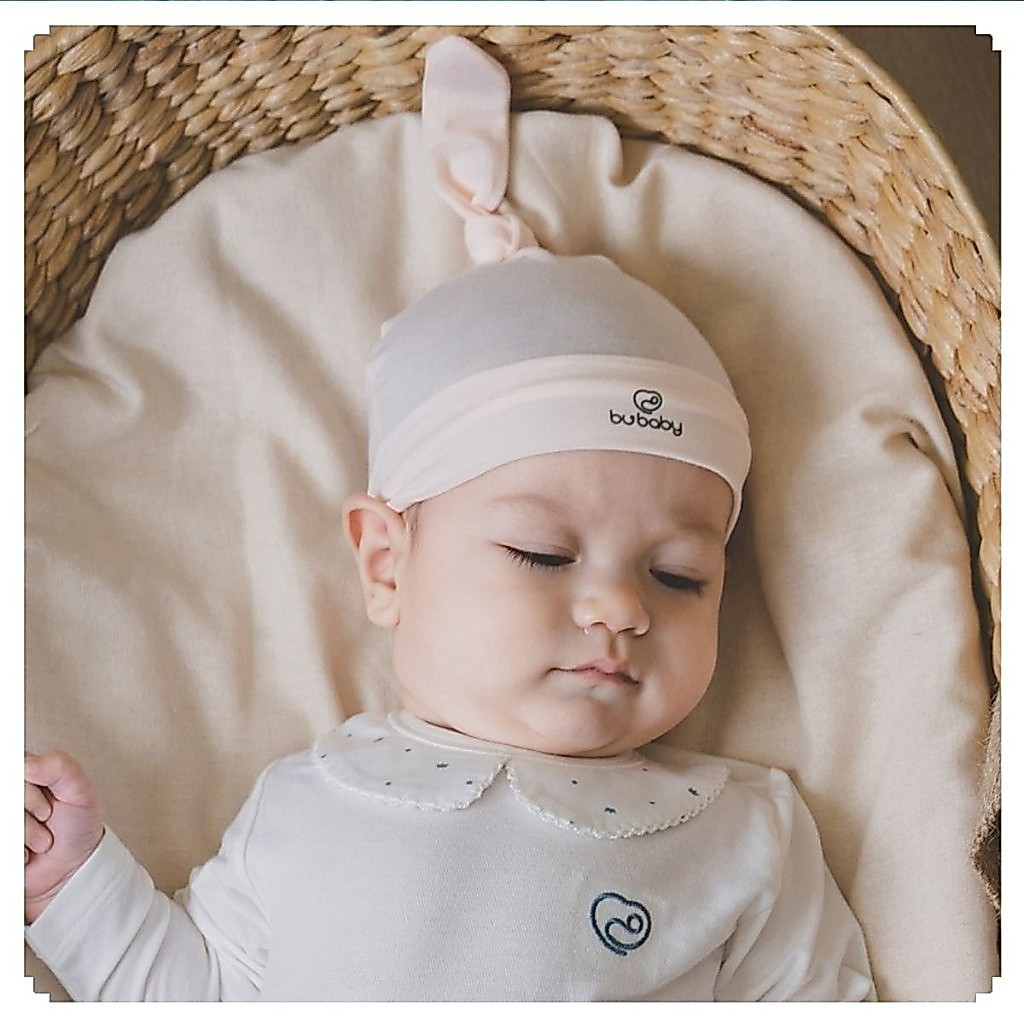 [BU Baby] หมวกปม ABB bums สําหรับทารกแรกเกิด192400 - แบมบี้ | อุปกรณ์เสริม Bubaby ของแท้