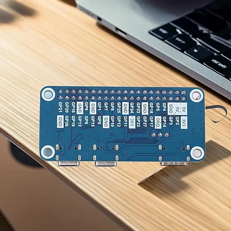 [AT] RP2350-PiZero บอร์ดพัฒนา Raspberry Pi 2 ฐานบน RP2350B 16M แฟลช DVI PIO-USB อินเทอร์เฟซ Microcon