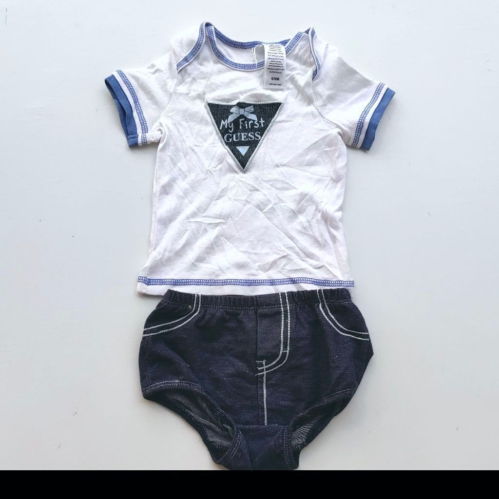 Guess baby boy 2pc set(6-9m)