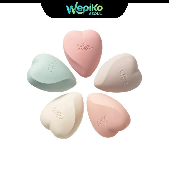 [REFA] HEART BRUSH สําหรับหนังศีรษะ
