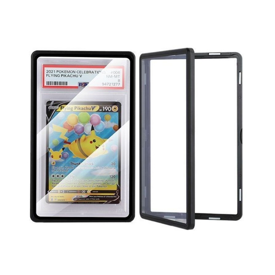 LELE (1 ชิ้น) Pokemon PSA 35PT Slab Case Cover Protector Pokémon PSA Card Case Protective Case Card 