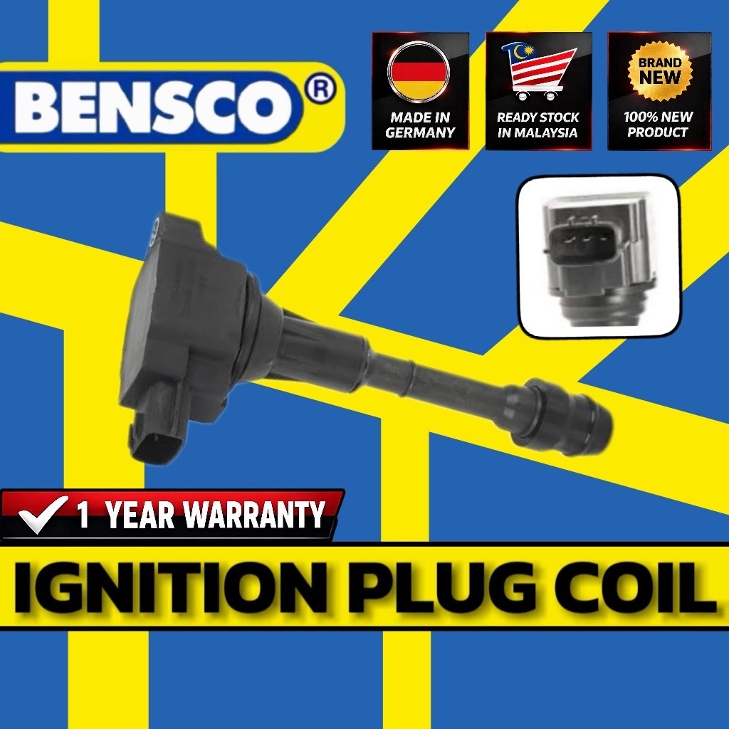 Bensco Nissan Fairlady 370Z 3.7 VQ37 Infinito FX37 FX50 G37 M37 Q40 Q50 Q70 3 PIN ปลั๊กจุดระเบิด Coi