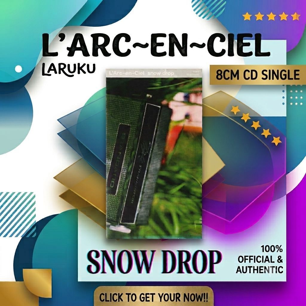LARC-EN-CIEL/HYDE : SNOW DROP (14TH SINGLE) [8CM CD SINGLE] ️MAR21 !! ️-( % official & authentic Jap