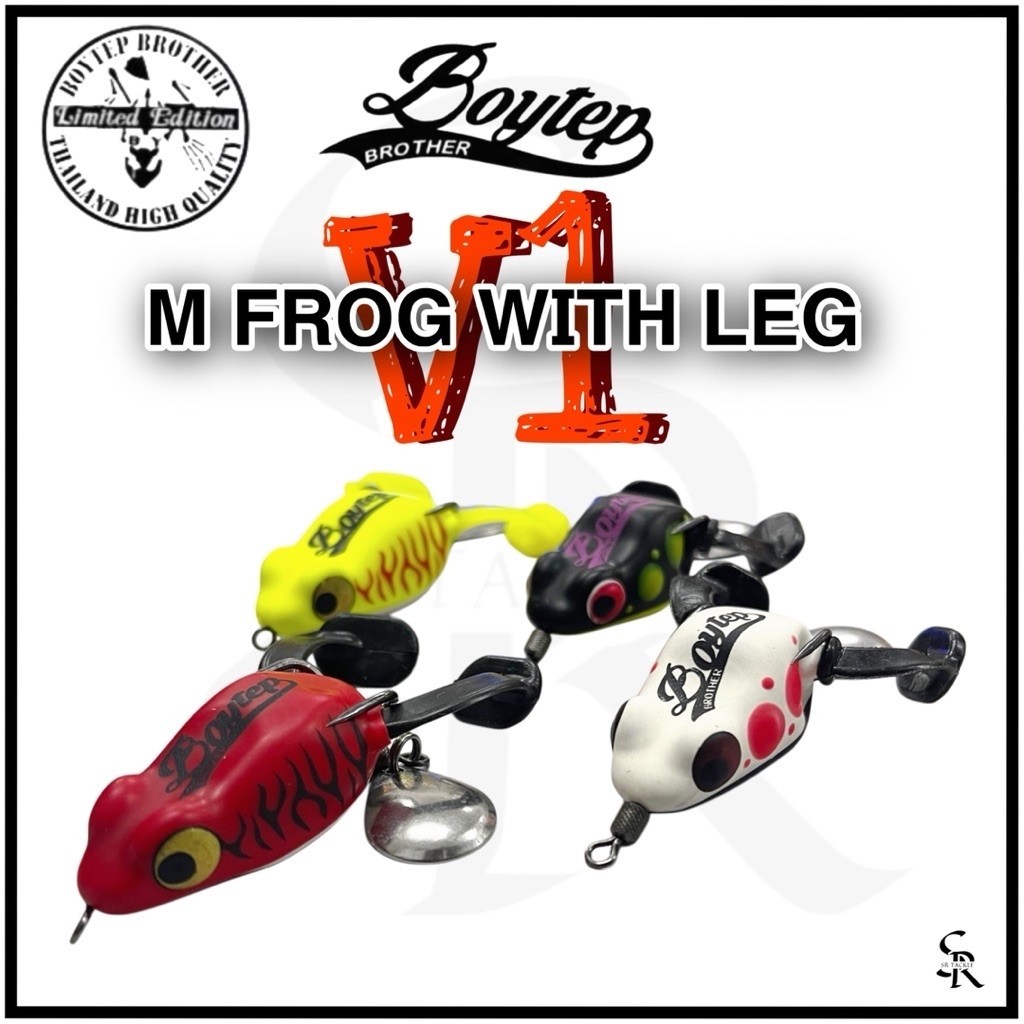 Boytep M Frog V1 4.0cm/3.5cm 8g ผลิตใน