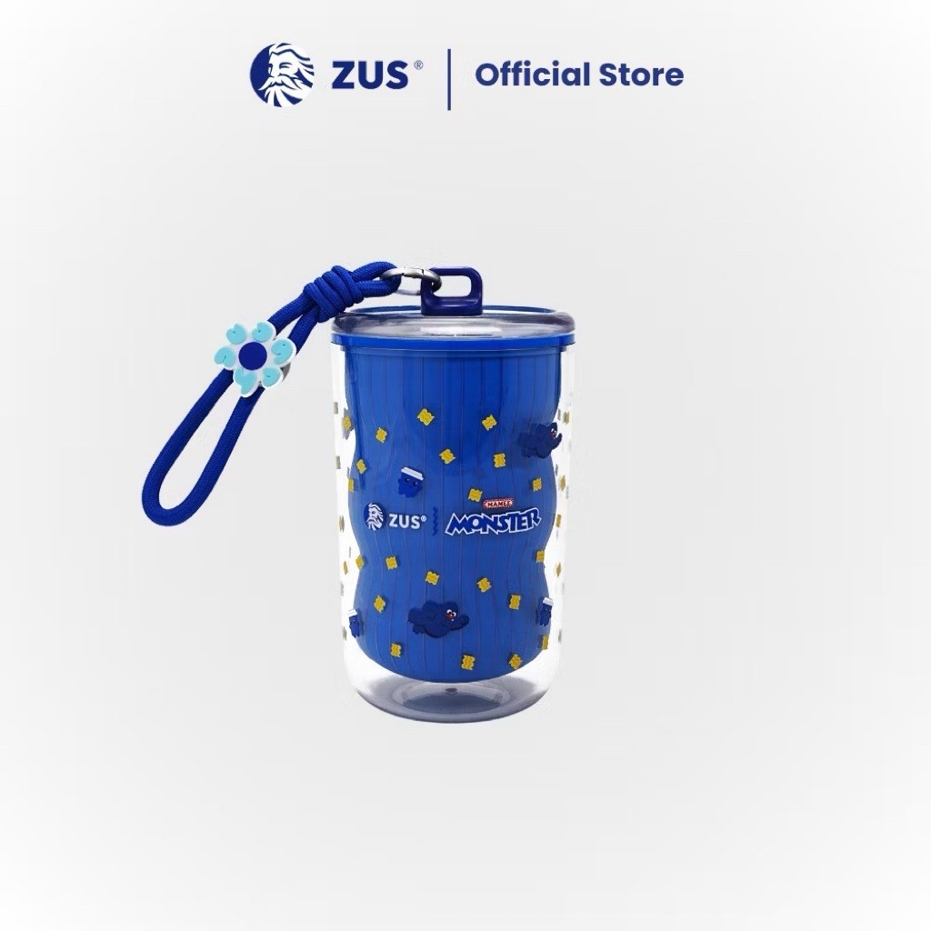 [ZUS x Mamee Monster] ZUS ChubeeTM 500ml Blue Lain Tapi Beauty ใหม่
