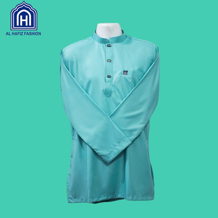 คอผ้าฝ้าย Kurta บุรุษ kurta slim fit Eid ผู้ใหญ่ผู้ชายหรูหรา kurta