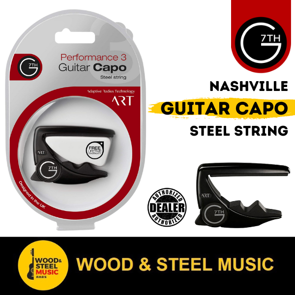 G7th Performance 3 Guitar Capo สีดํา