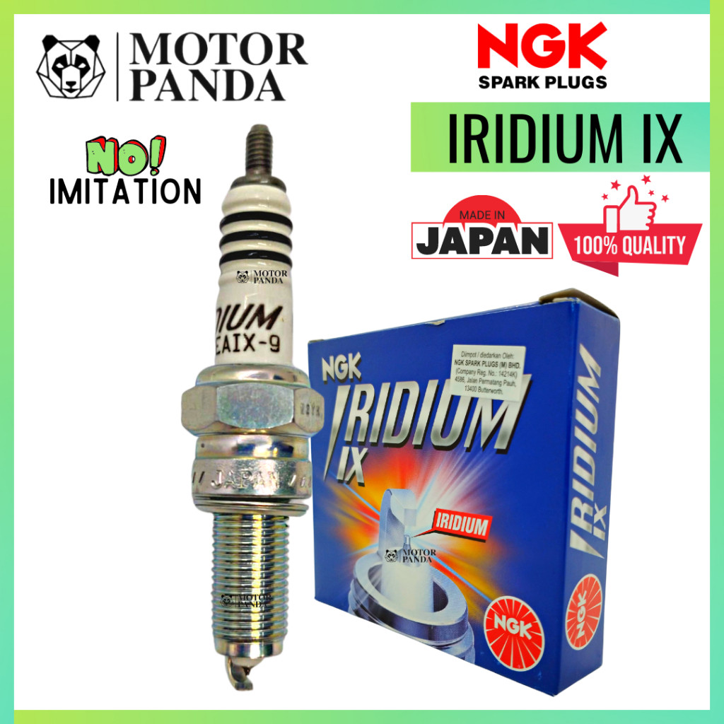 NGK IRIDIUM IX PLUG RACING (LONG LIFE) CR7HIX CPR8EAIX-9 CPR9EAIX-9 CR8EIX BR8EIX SPARK PLUG Y15ZR L