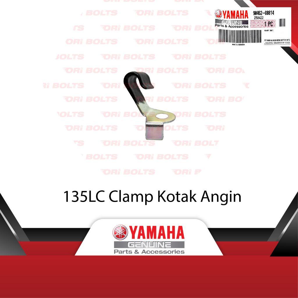 Yamaha 135LC (0820) V2 V3 V4 V5 V6 V7 ตัวยึดท่อ Kotak Angin กล่องกรองอากาศ Clamp - 90462-08814