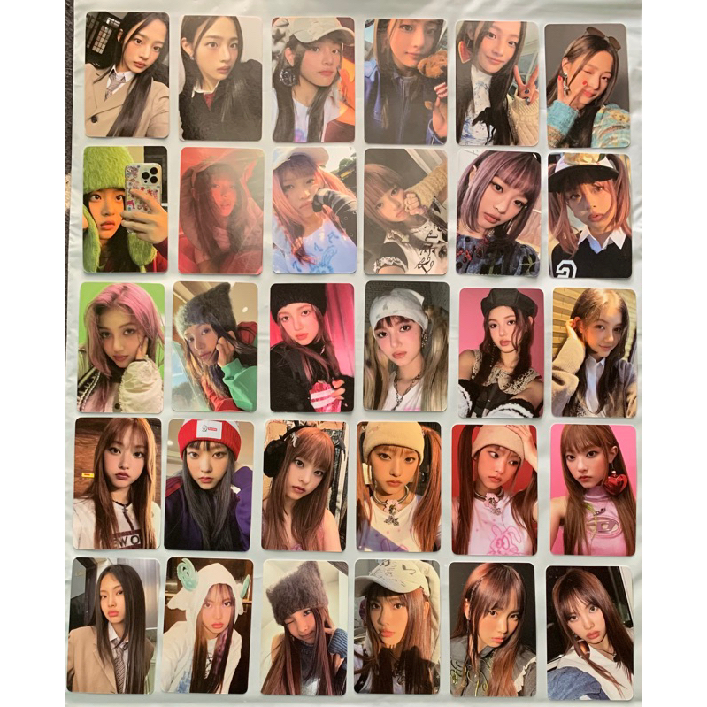 NewJeans OMG อัลบั้มเดี่ยวที่ 1 Weverse อัลบั้มรุ่น Minji Hanni Danielle Haerin Hyein Photocard POB