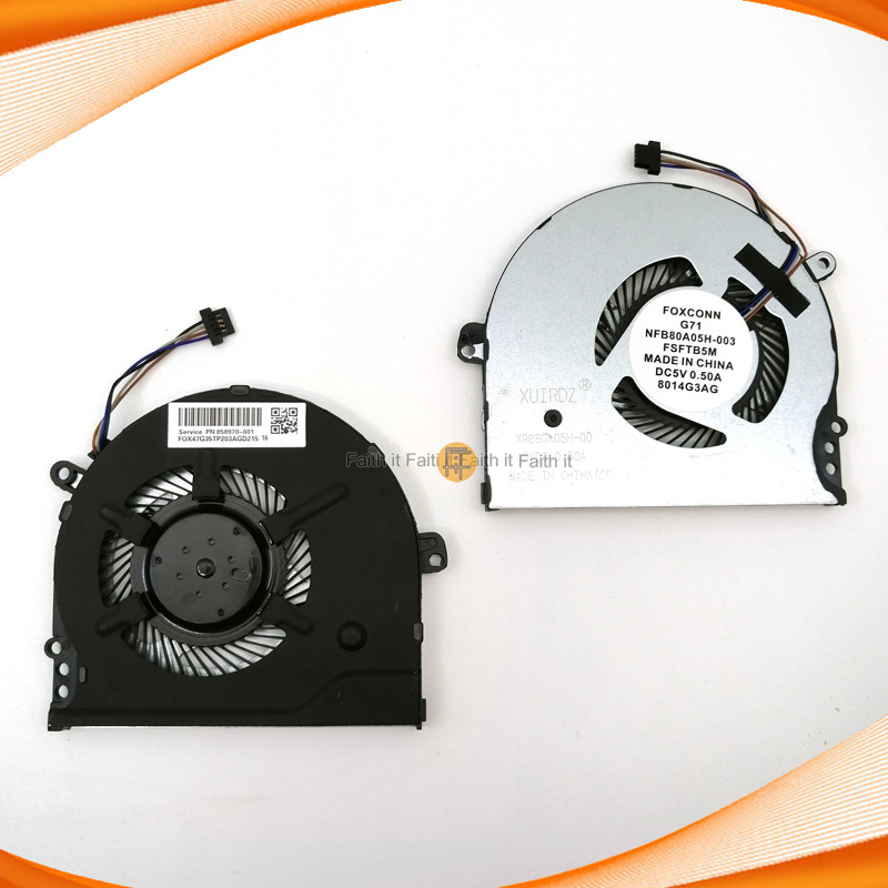 สําหรับ HP Pavilion 15-CC001TU 15-CC002TU 15-CC003TU 15-CC004TU พัดลม CPU แล็ปท็อป