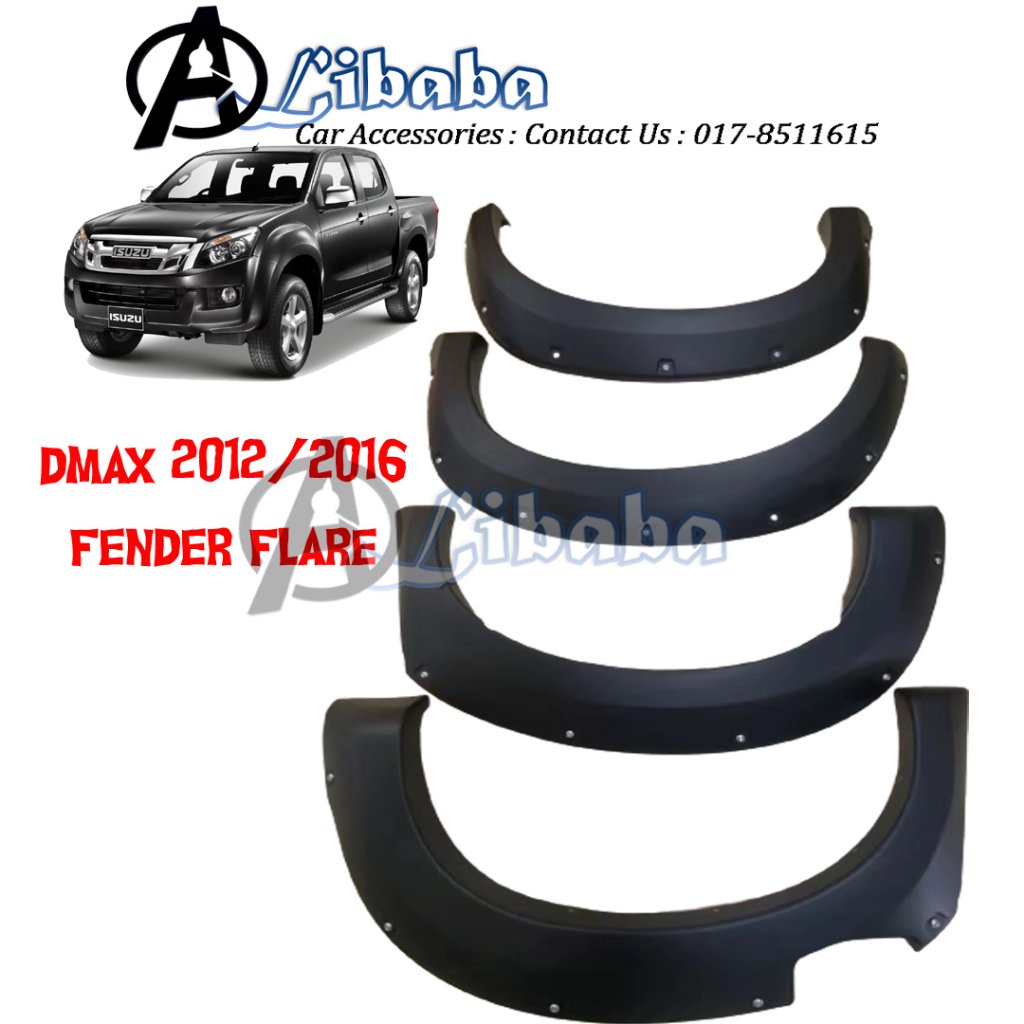DMAX 2012 2013 2014 2015 2016 FENDER WHEEL