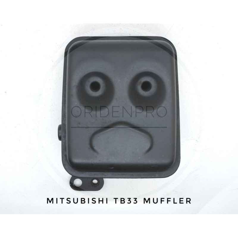 Mitsubishi TB 33 TL 33 Heavy Duty Muffler ฟรีปะเก็น (ขนาดคงที่ sebelum order TQ )