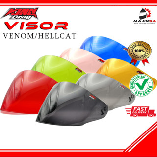 King DRAG VISOR HELLCAT VENOM VISOR วีเนียมเวน่อม วีเซอร์เวน่อม HELLCAT