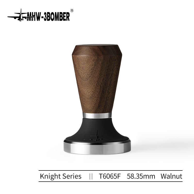 MHW-3BOMBER Knight Series Tamper - WALNUT