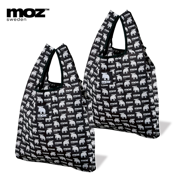 Japan Magazine MOZ Sweden Nylon Recycle Grocery Folding Bag