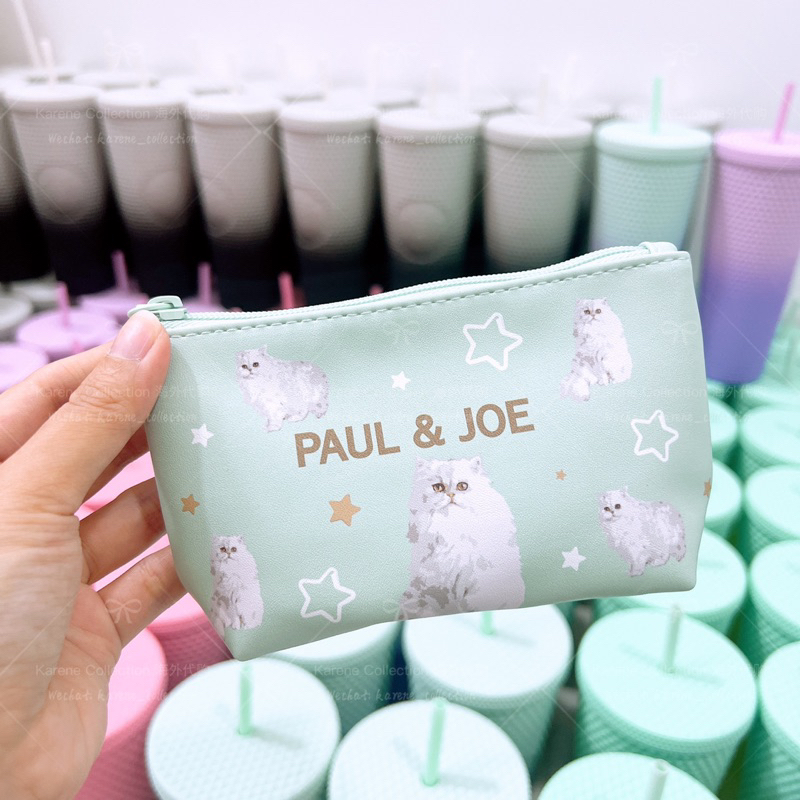 Taiwan 7-Eleven Sanrio Cinnamoroll x Paul & Joe 2022 Collection Pouch Bag ไต้หวัน🇹🇼กระเป๋าใส่เหรียญซ