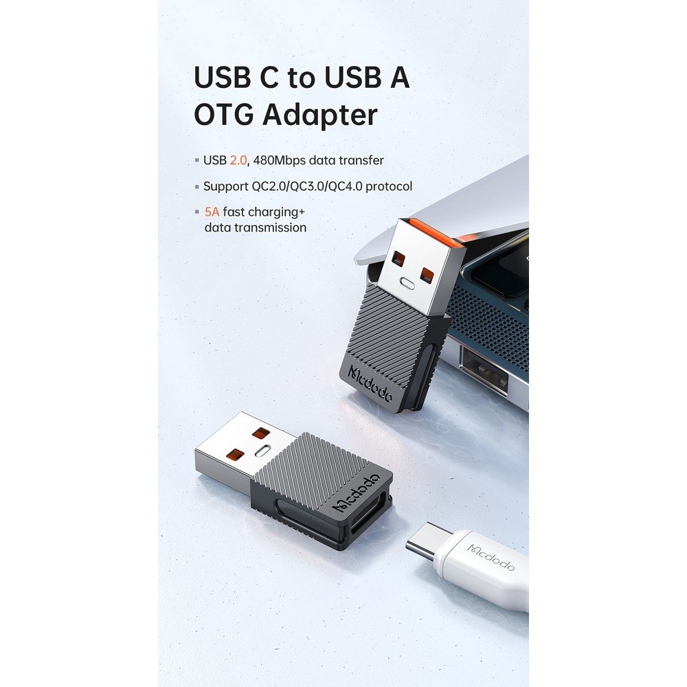 MCDODO OT-6970 TYPE-C 5A TO USB-A 2.0 CONVERTOR