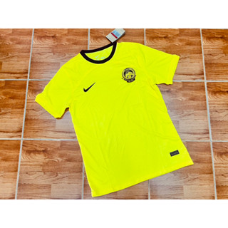 เสื้อกีฬาแขนสั้น ลายทีมชาติฟุตบอล Futsall Harimau Malaya FAM