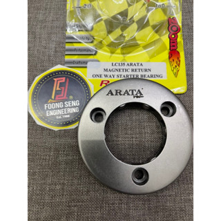 ( แม่เหล็ก )Y15ZR LC135 ARATA RACING STARTER แบริ่งทางเดียว แบริ่งแม่เหล็ก RETUNE STATER BEARING RED LEO NLK