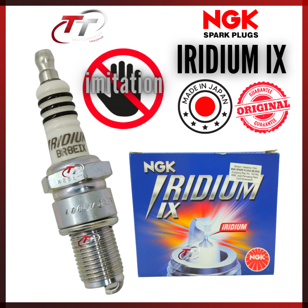 NGK IRIDIUM IX SPARK PLUG CR8EIX CR9EIX CPR8EIX CPR9EIX CR7HIX BR8EIX RXZ Y15ZR RS150 LC135 VF3I NVX