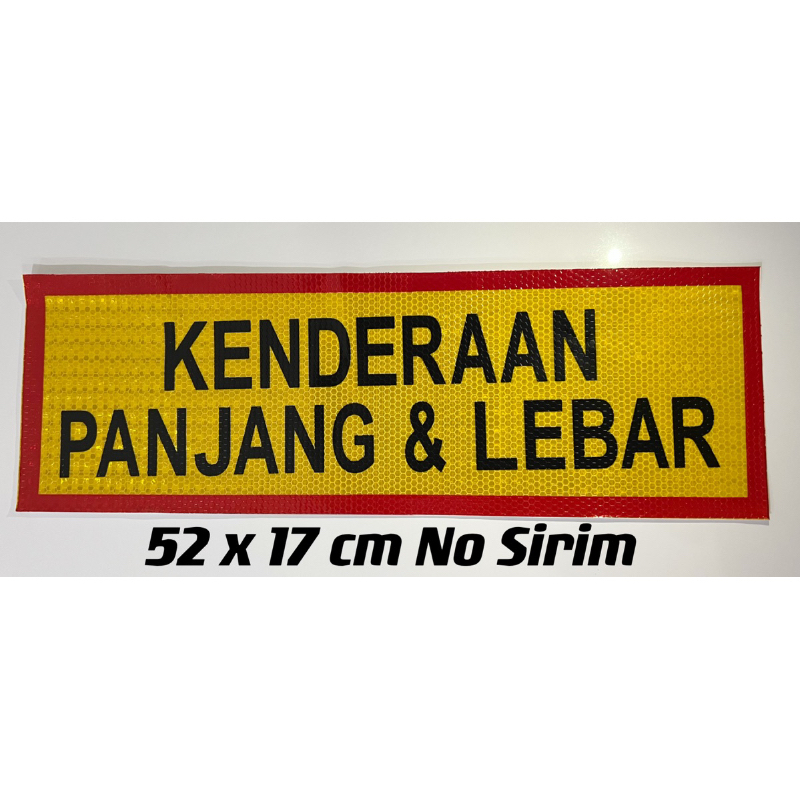 1 ชิ้น kendoeraan panjang & lebar สติ๊กเกอร์ lorry รถพ่วงรถบรรทุก