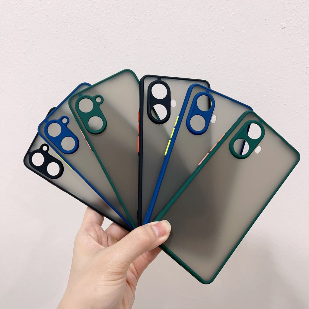 REALME 10 4G/REALME 10 PRO/REALME 10 PRO PLUS เคสใส Matte Camera Protection Matte Case