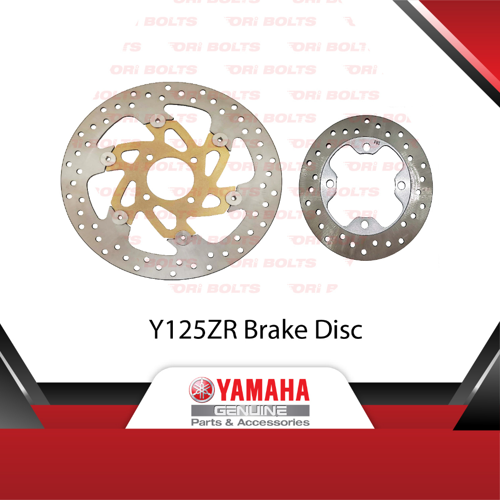 5XK-F582U-00 5BU-F582W-00 Yamaha Y125ZR เบรคแผ่นดิสก์ Piring Disk Depan 267 มม.Belakang