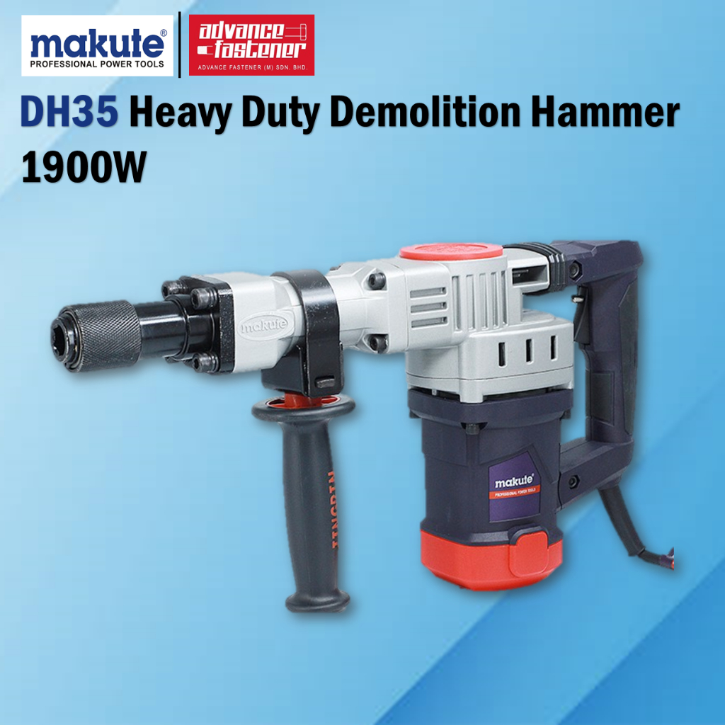 MAKUTE DH35 Heavy Duty Demolition Hammer 30J 1900W