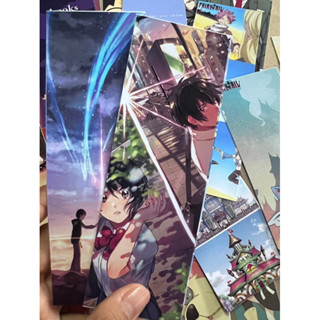 ที่คั่นหนังสือ ลายการ์ตูนอนิเมะ Your name kimi no nawa