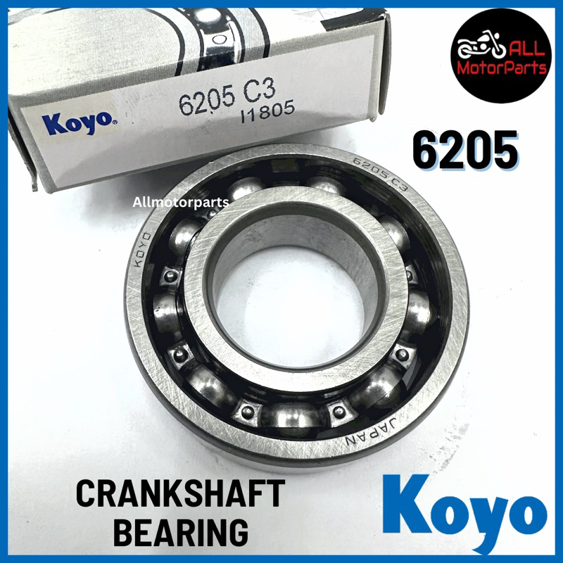 KOYO C3 6205 CRANK SHAFT BEARING CRANKSHAFT