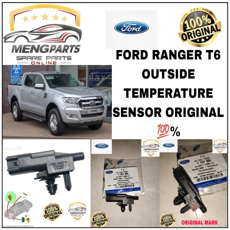 💯% FORD RANGER T6 2012Y-2015Y เซ็นเซอร์อุณหภูมิ, เซ็นเซอร์อุณหภูมิอากาศ AMBIENT 8M2T-10K936-CA