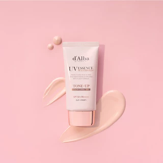 d'Alba UV Essence Waterfull+ Tone-Up Sun Cream SPF 50+ PA++++ 50ml ดัลบา กันแดดเอสเซนส์ วอเตอร์ฟูล+ สูตรโทนอัพ
