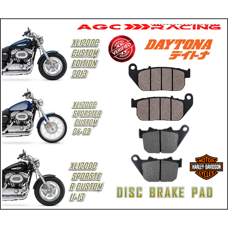 HD แผ่นดิสก์เบรค XL1200C CUSTOM EDITION 13 XL1200C CUSTOM SPORTSTER 04-09 XL1200C SPORTSTER CUSTOM 1