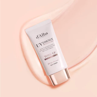 d'Alba UV Essence Waterfull+ Tone-Up Sun Cream SPF 50+ PA++++ 50ml ดัลบา กันแดดเอสเซนส์ วอเตอร์ฟูล+ สูตรโทนอัพ