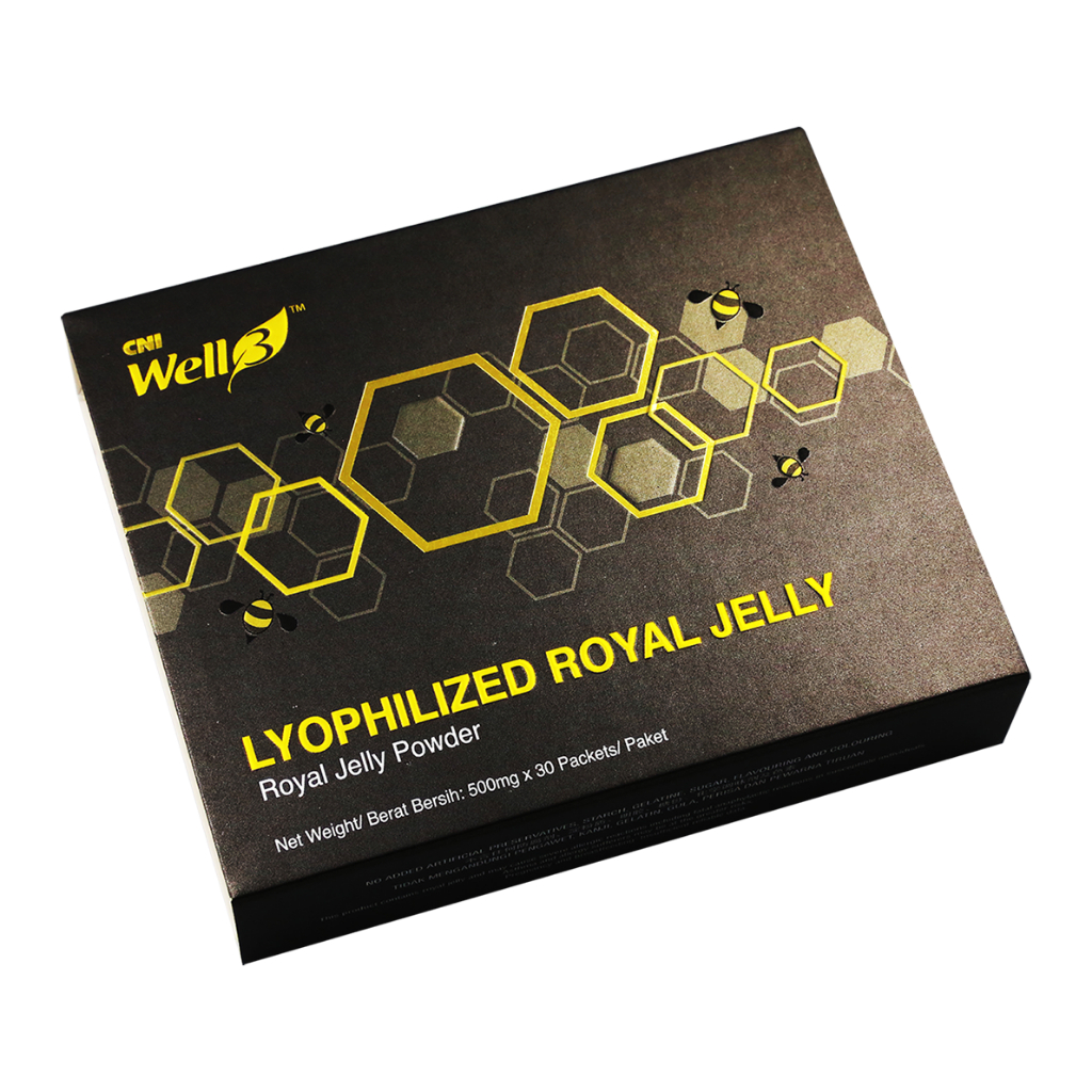 Cni Well3 Lyphilized Royal Jelly - 30 ซอง (ดูหนุ่ม)