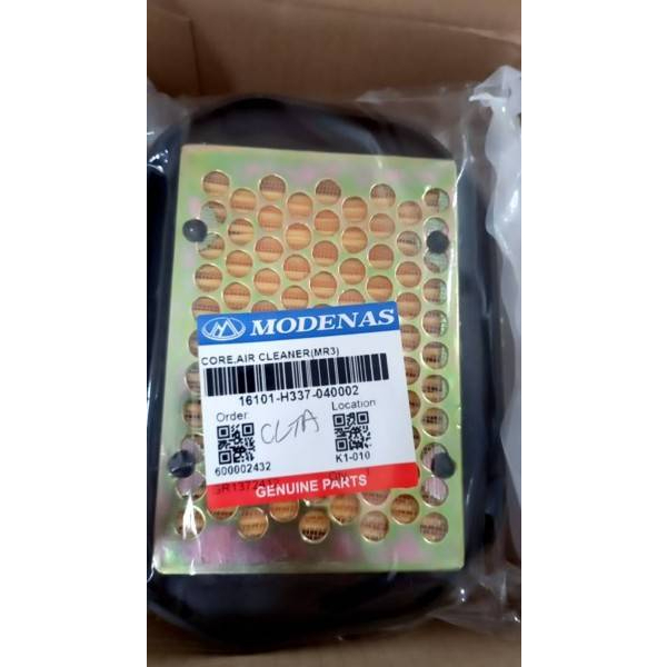 MODENAS MR3 AIR FILTER CORE AIR CLEANER 16101-H337-040002