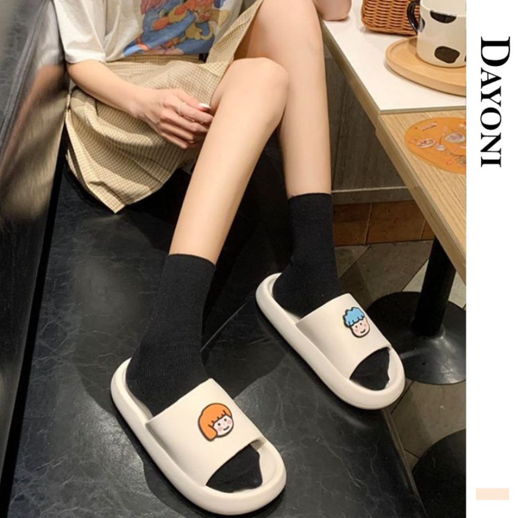 Dayoni Summer Boy Girl Graphic Shoe รองเท้าแตะกลางแจ้งในร่ม